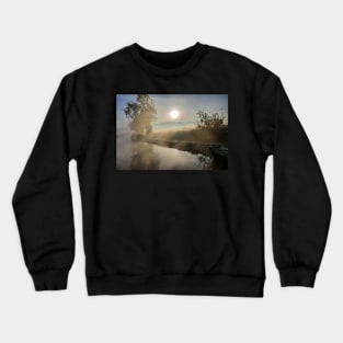 First Frosty Morning at Clifton-Upon-Dunsmore Crewneck Sweatshirt